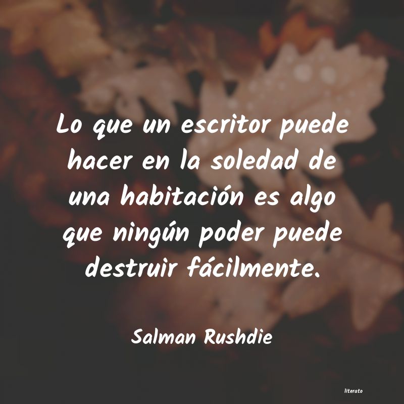 Frases de Salman Rushdie