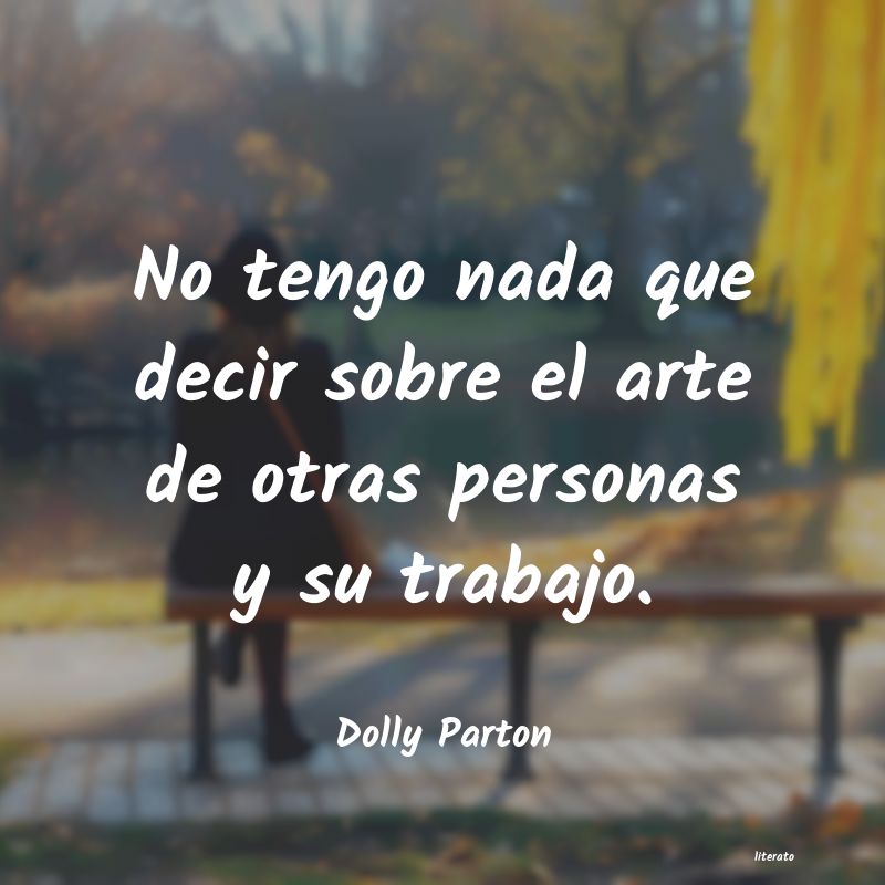 frases de Dolly Parton