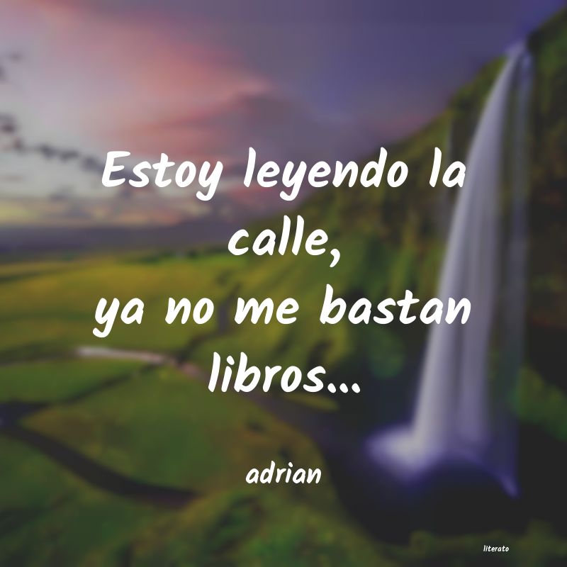 Frases de adrian