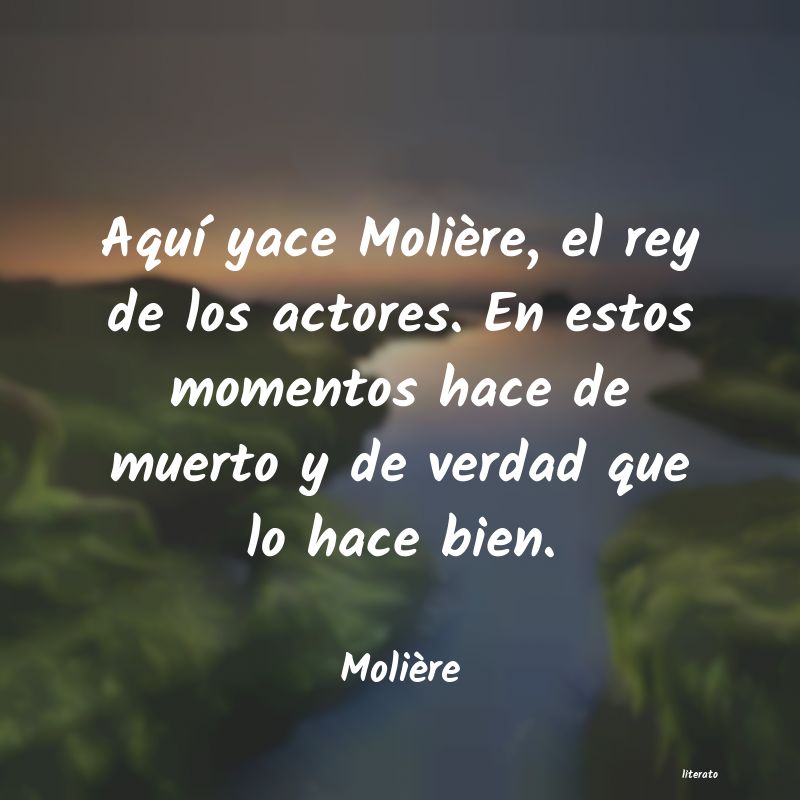 Frases de Molière