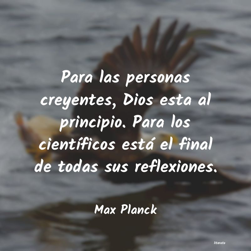 Frases de Max Planck