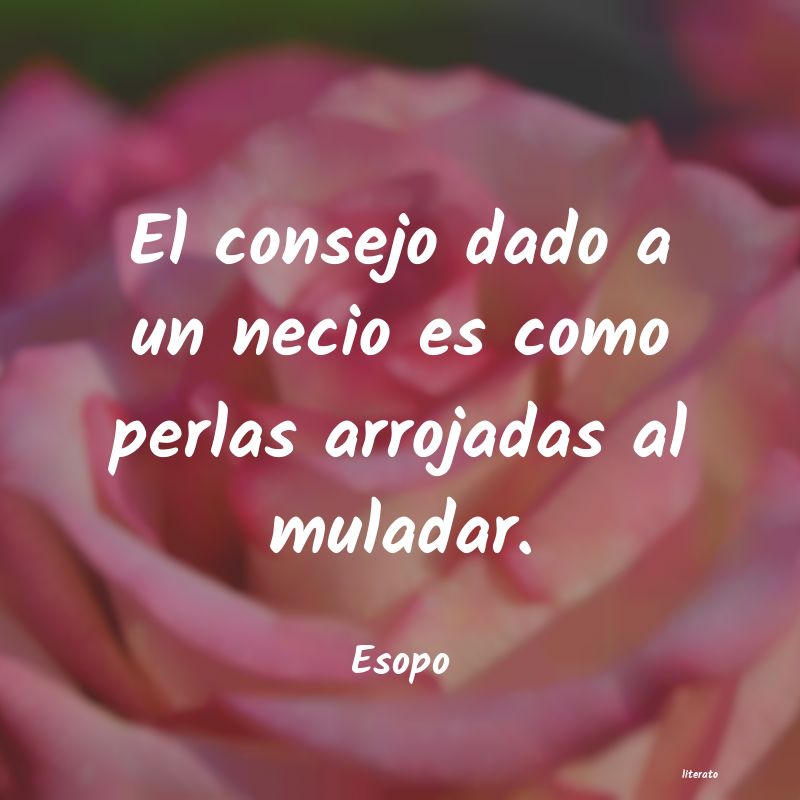 Frases de Esopo