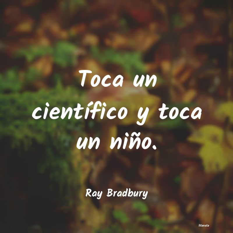 frases de Ray Bradbury