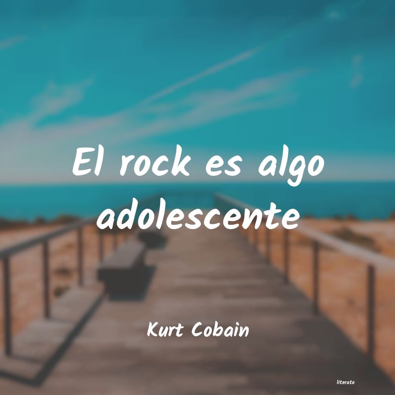 frases de Kurt Cobain
