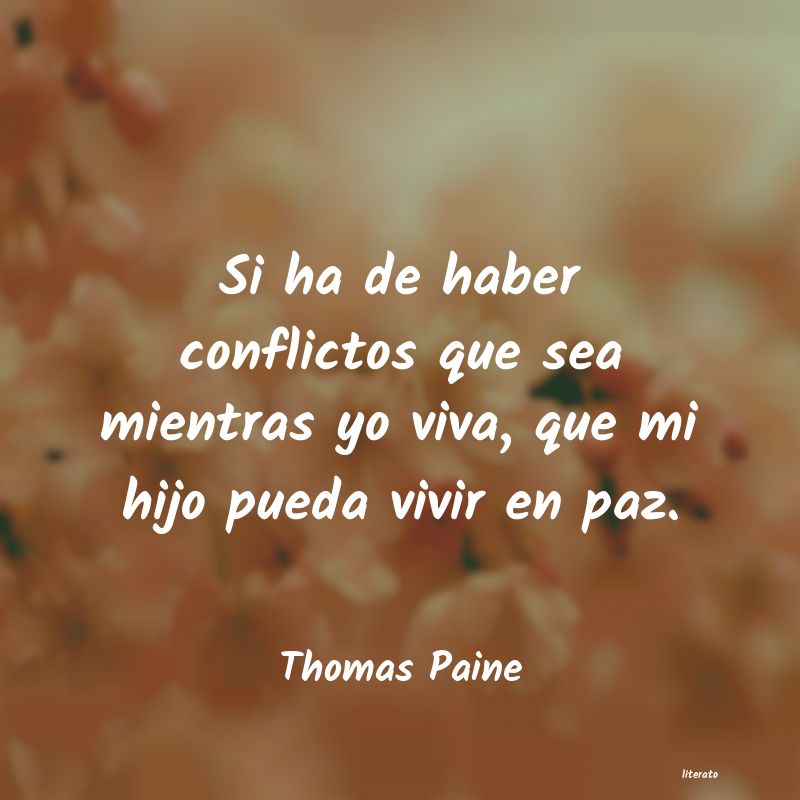 Frases de Thomas Paine