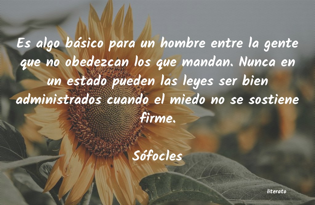 frases de Sófocles