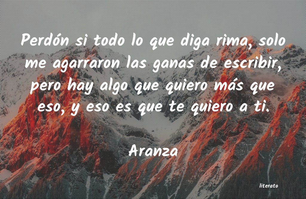 Frases de Aranza