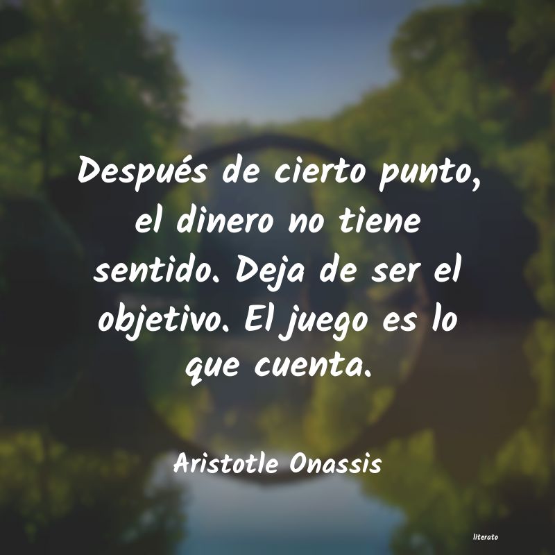 Frases de Aristotle Onassis