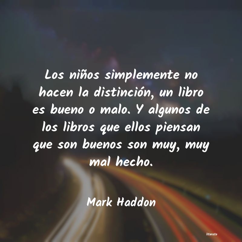 Frases de Mark Haddon