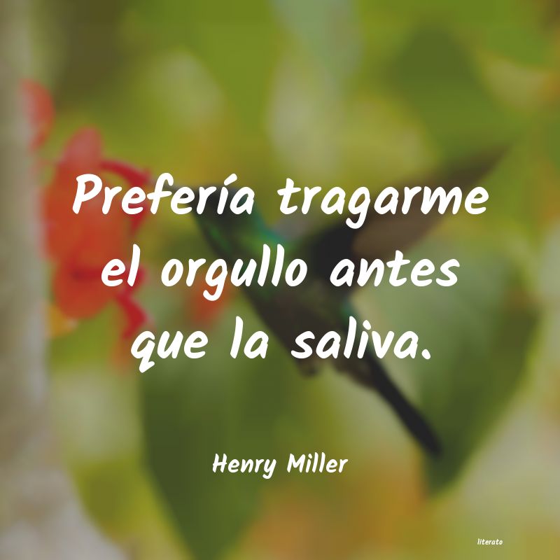 henry miller cuando los frenos