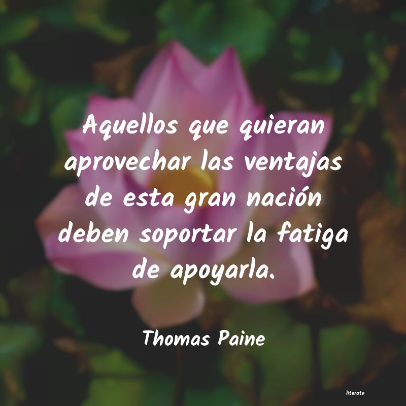 Frases de Thomas Paine