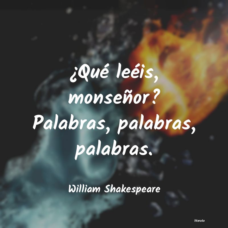 Frases de William Shakespeare