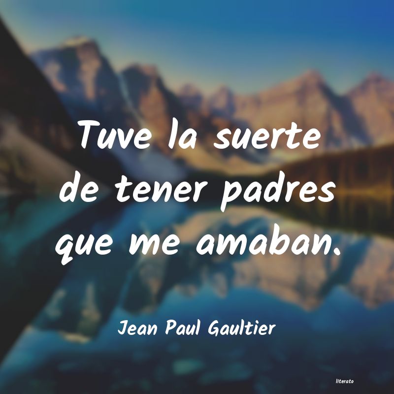 frases de Jean Paul Gaultier