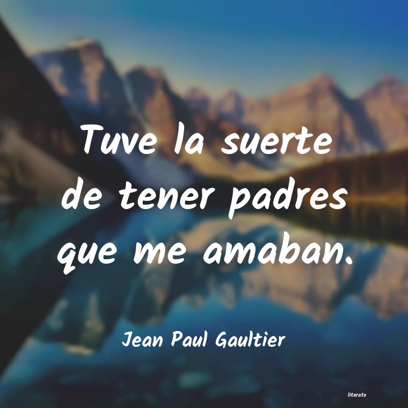 Frases de Jean Paul Gaultier