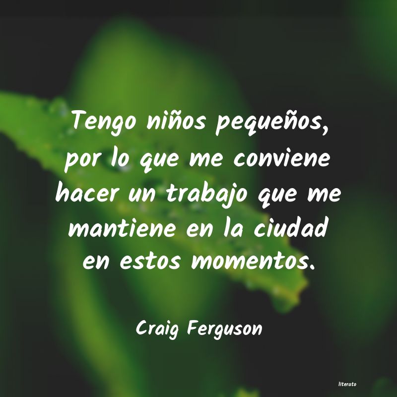 Frases de Craig Ferguson