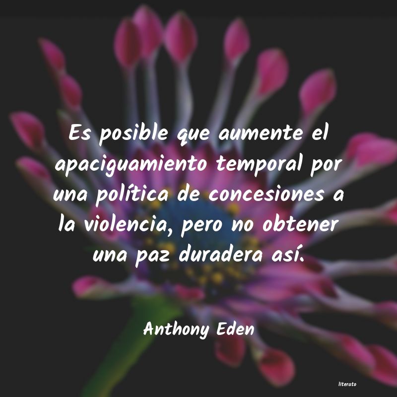 frases de Anthony Eden