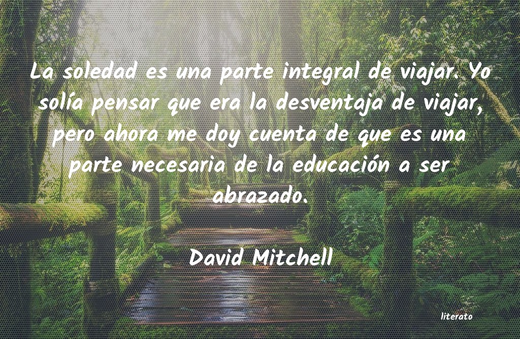 Frases de David Mitchell