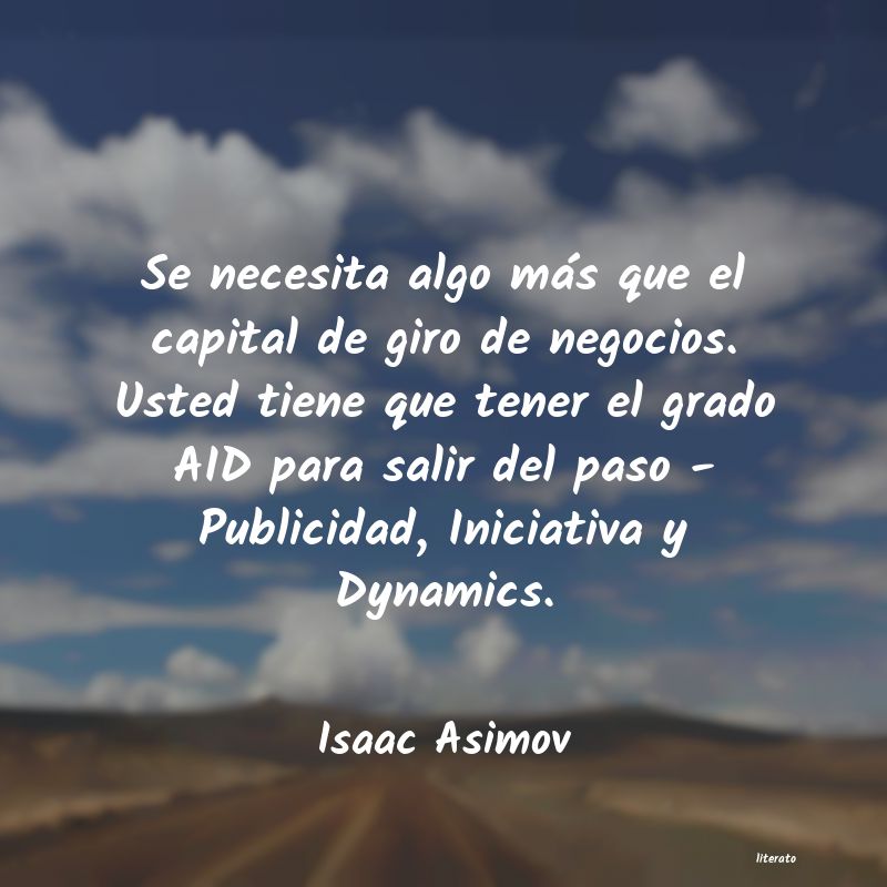 Frases de Isaac Asimov