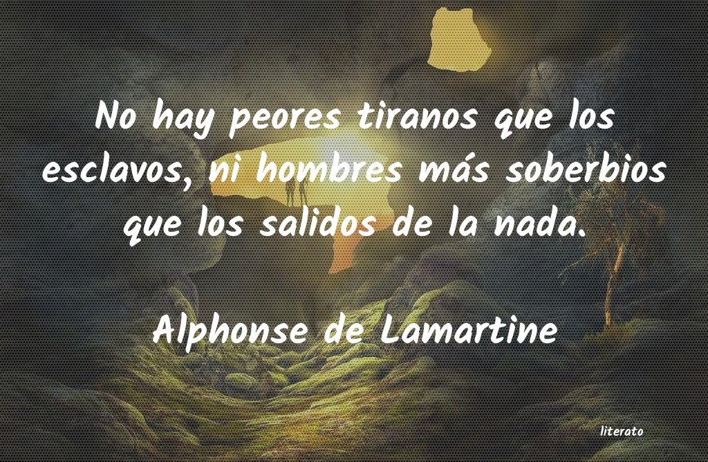 Frases de Alphonse de Lamartine