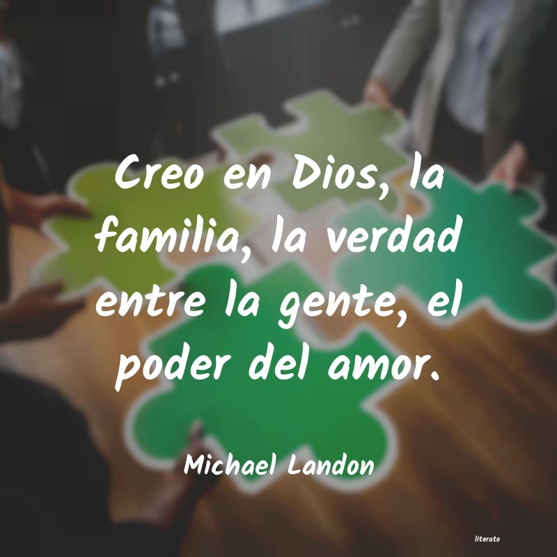 frases de Michael Landon