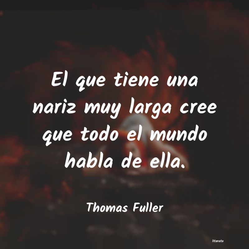 Frases de Thomas Fuller