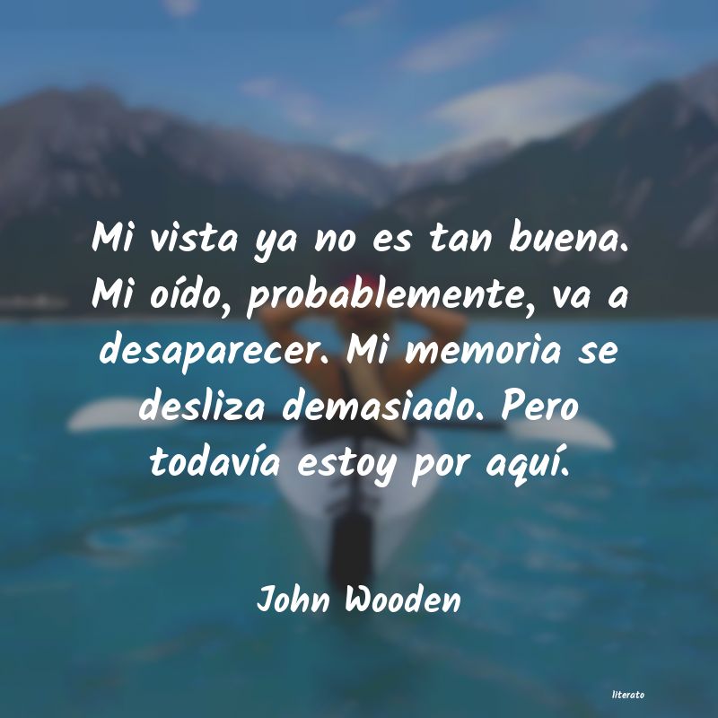 Frases de John Wooden