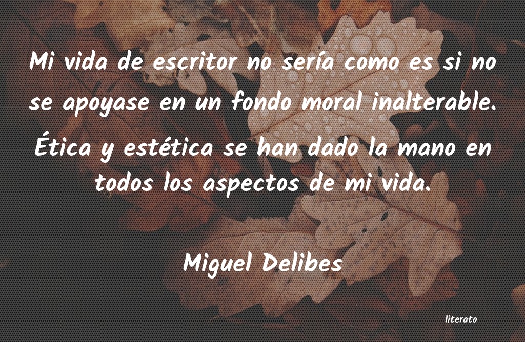 frases de Miguel Delibes
