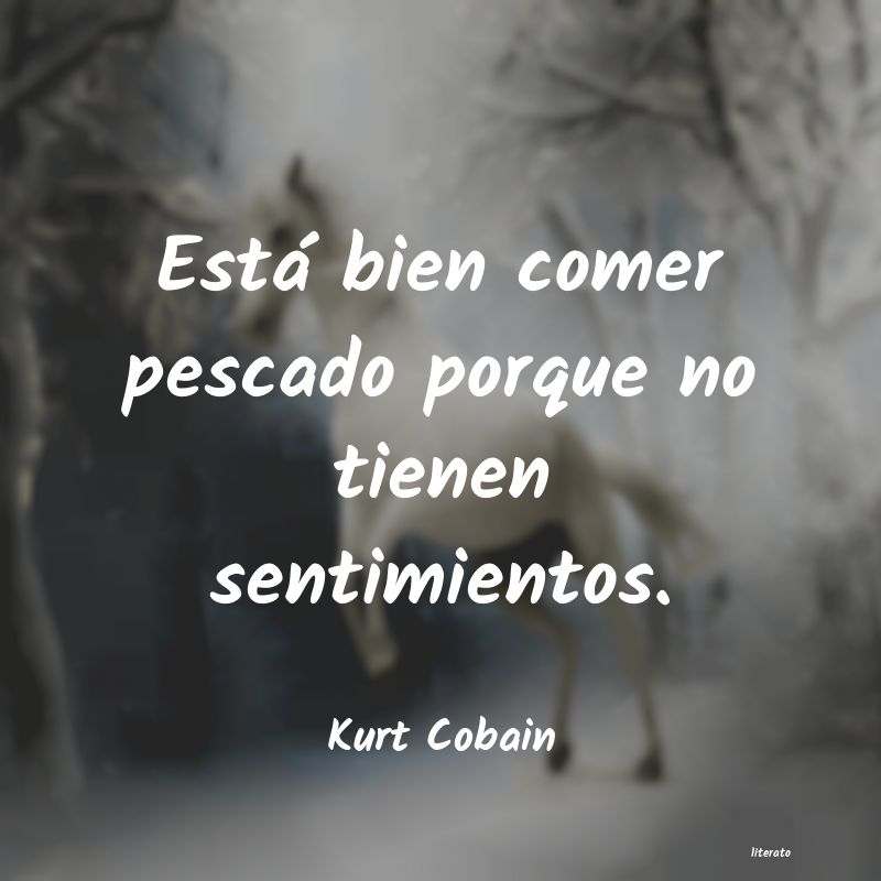 frases de Kurt Cobain