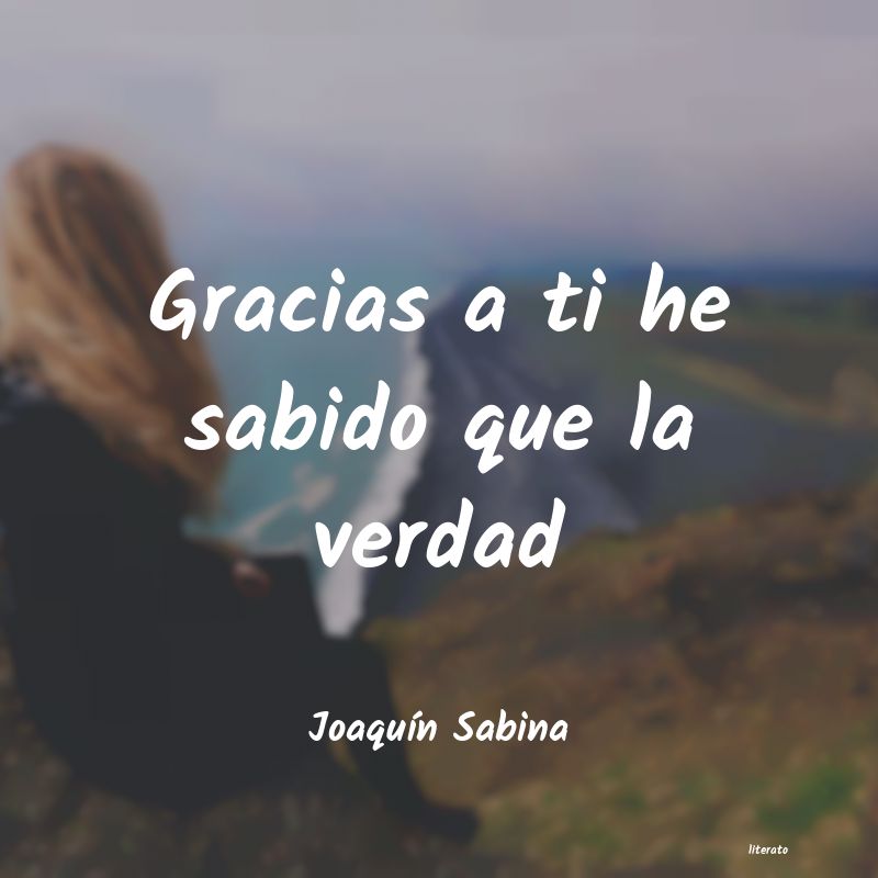 frases de JoaquÃn Sabina