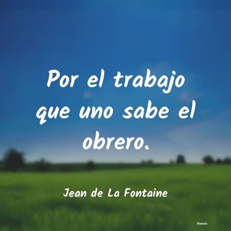 Frases de Jean de La Fontaine