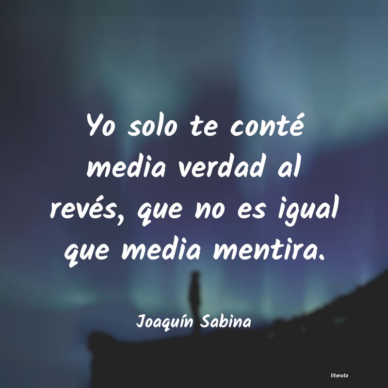 frases de JoaquÃn Sabina