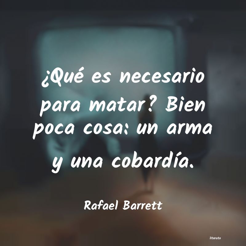 frases de Rafael Barrett