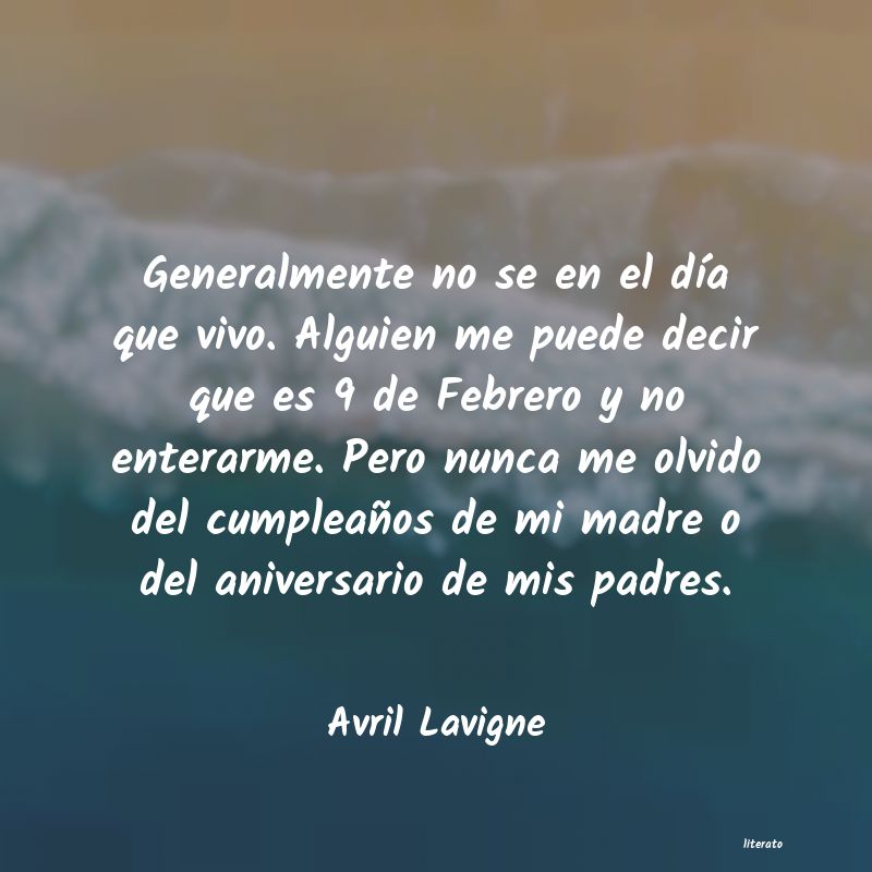 frases de Avril Lavigne