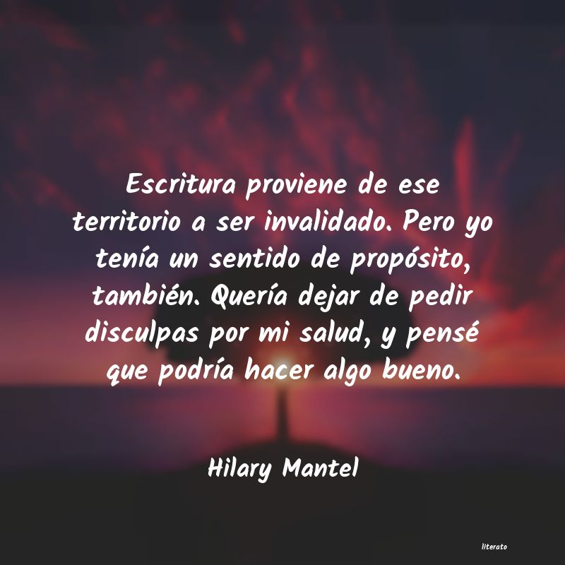 frases de Hilary Mantel