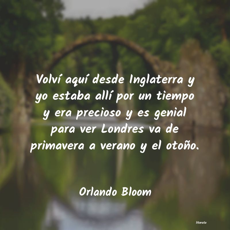 frases de Orlando Bloom
