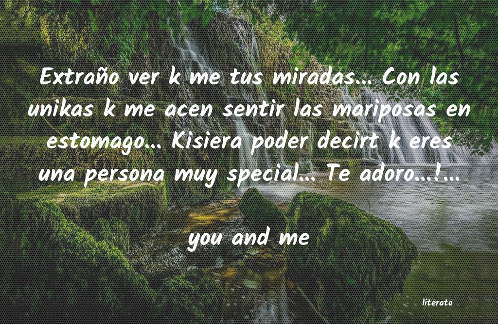 Frases de you and me