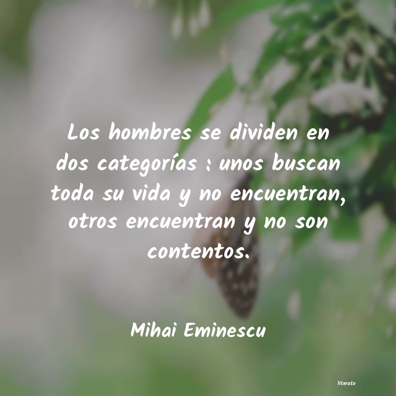 Frases de Mihai Eminescu