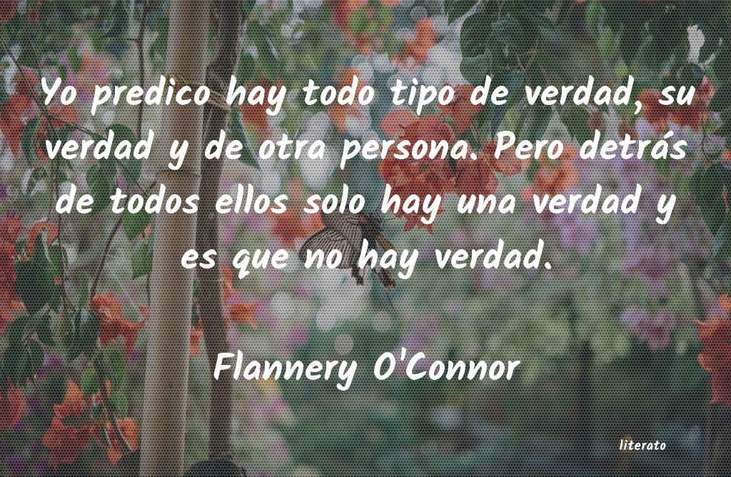 frases de Flannery O'Connor