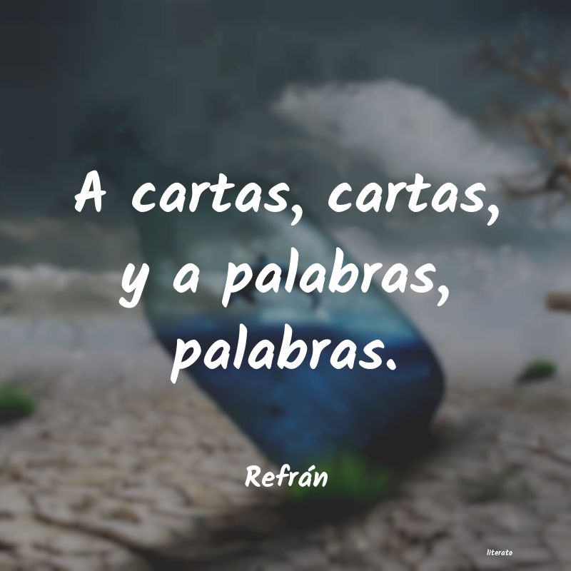 frases de Refrán