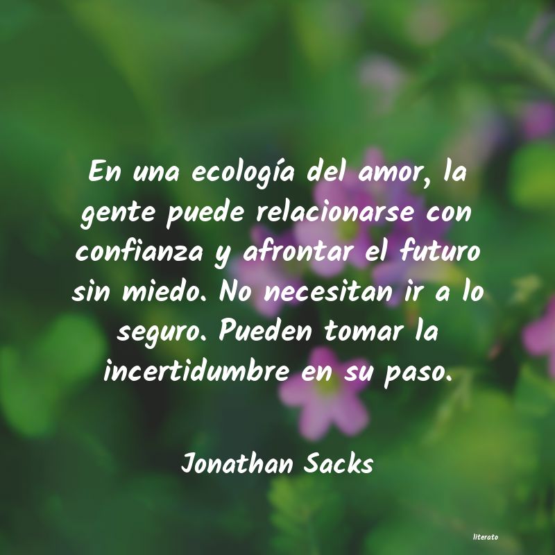 Frases de Jonathan Sacks