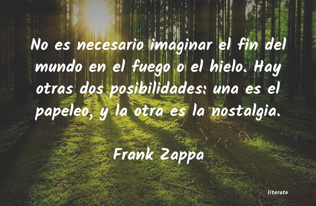 frases de Frank Zappa