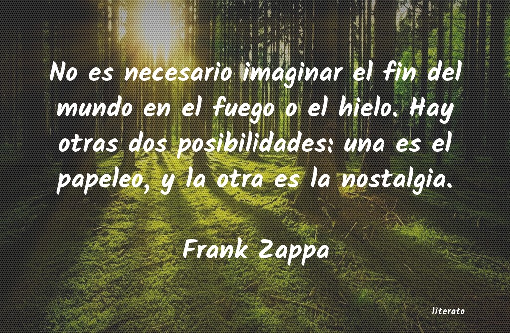 Frases de Frank Zappa