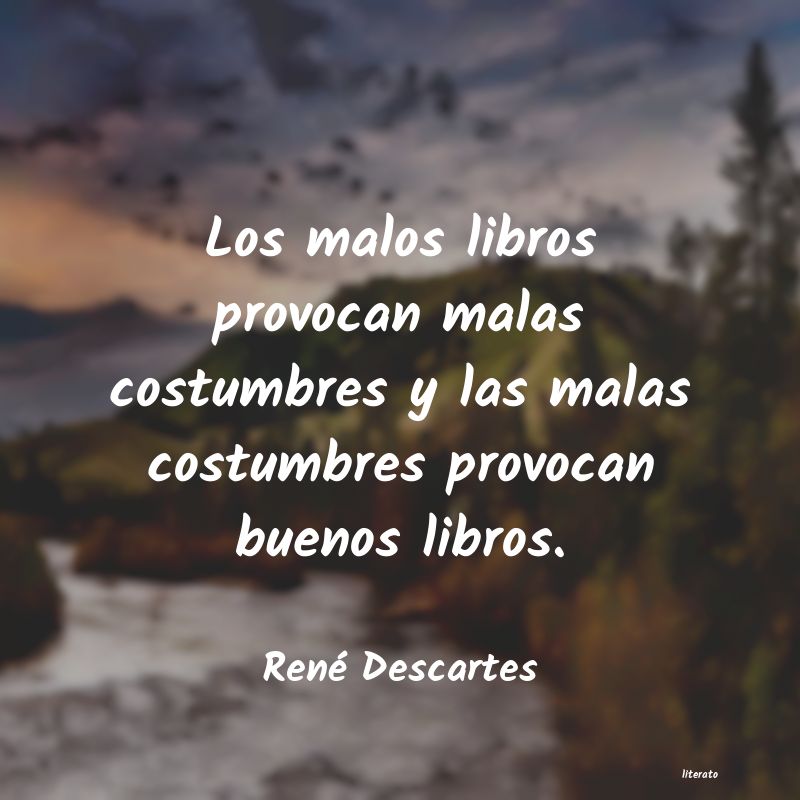 Frases de René Descartes