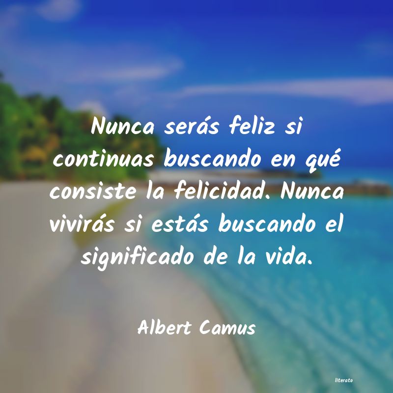 Frases de Albert Camus