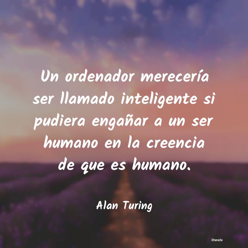 Frases de Alan Turing