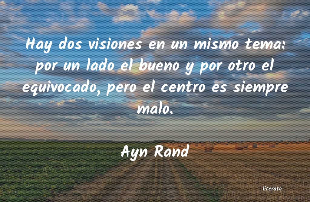 frases de Ayn Rand