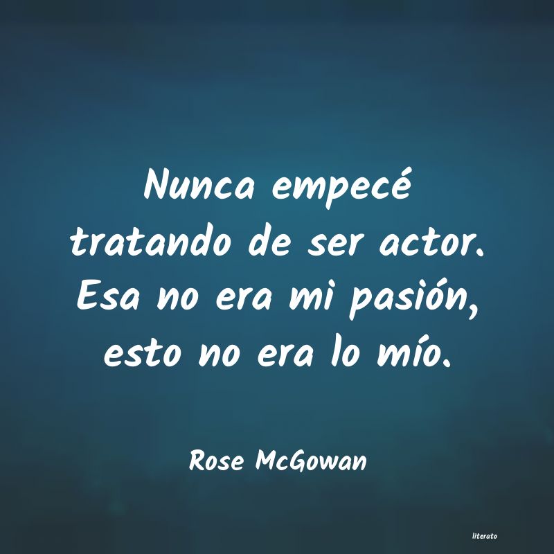 Frases de Rose McGowan