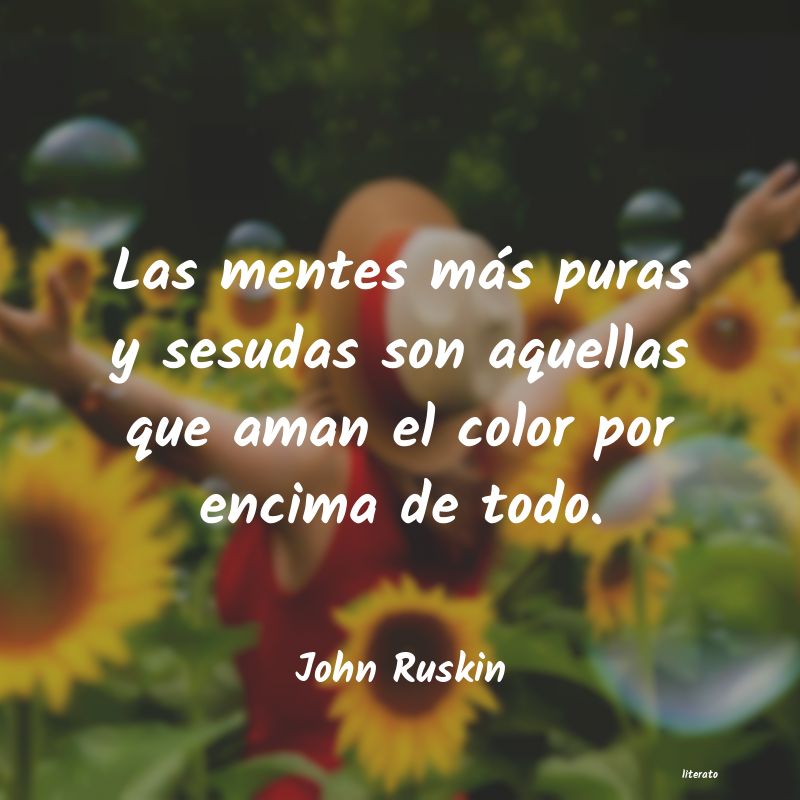 Frases de John Ruskin