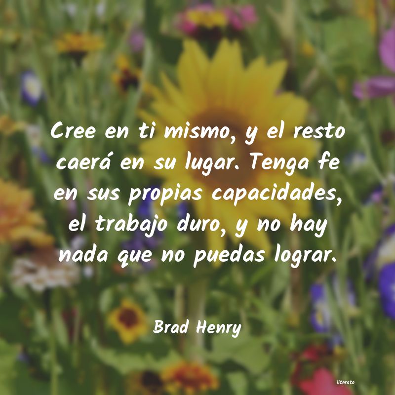 frases de Brad Henry