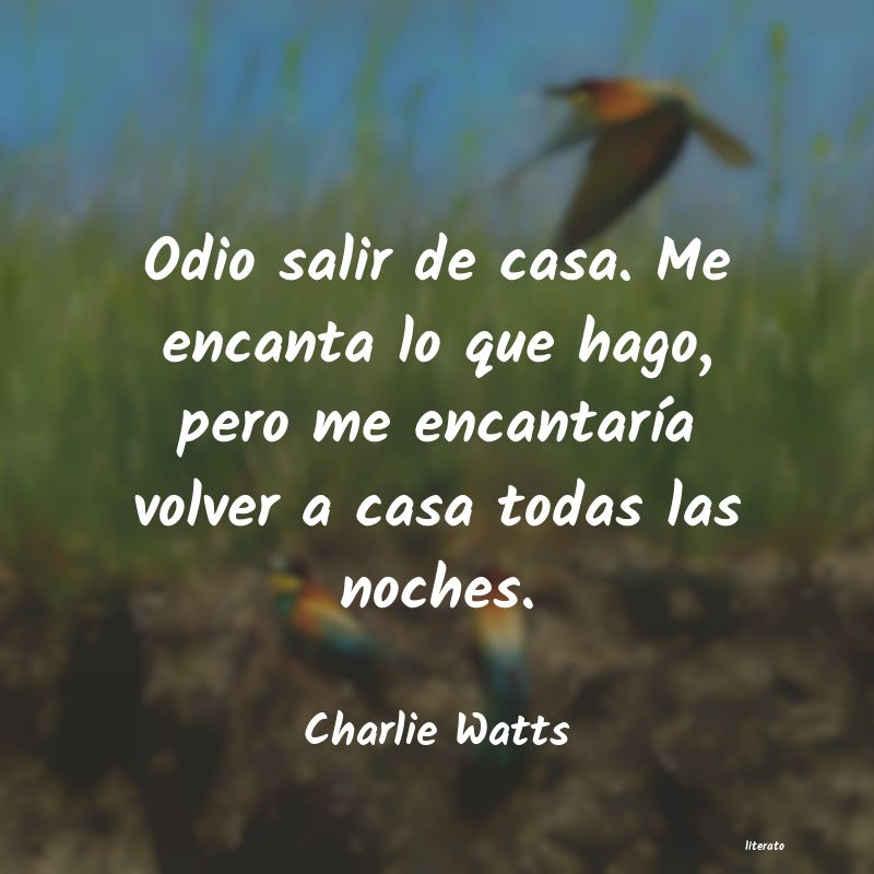 frases de Charlie Watts